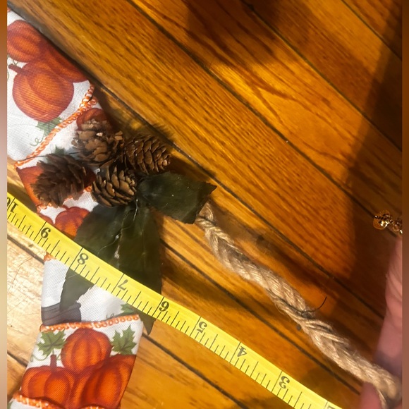 Hello Fall Pumpkin Wreath for Door, handmade - Picture 8 of 15